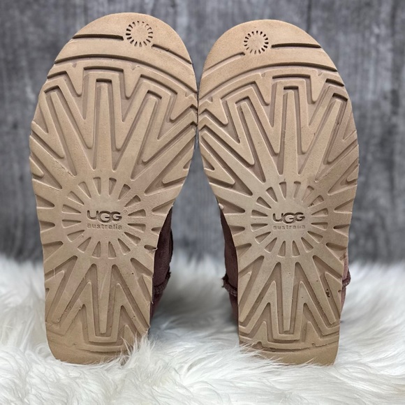 ⭐️UGG Dixi Flora Perforated Bow Ankle Boots [S7600] - Picture 12 of 15